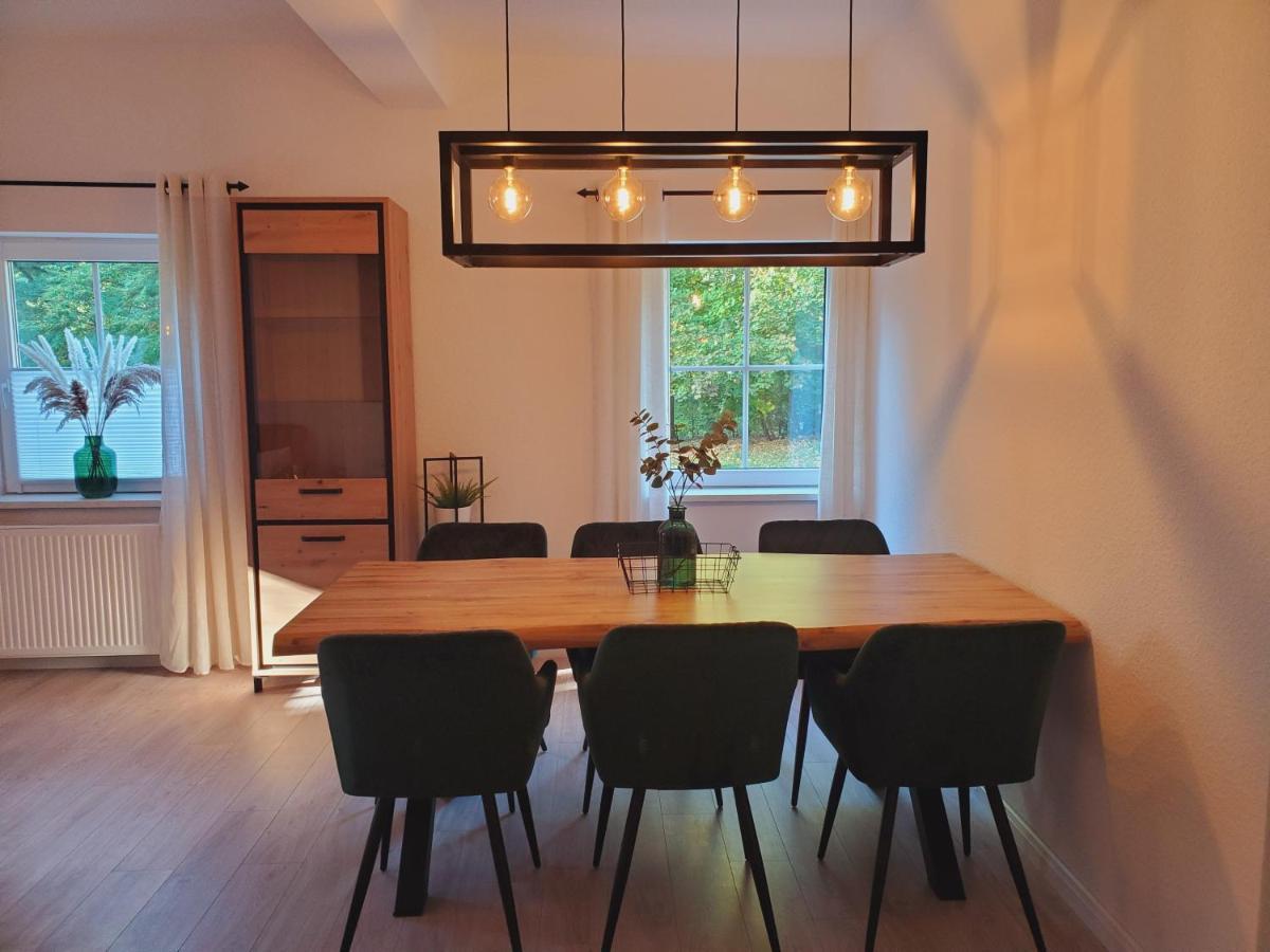 Familienfreundliche Ferienwohnung Soltau Bagian luar foto