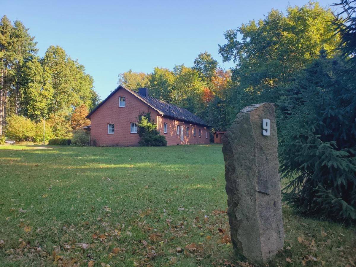 Familienfreundliche Ferienwohnung Soltau Bagian luar foto